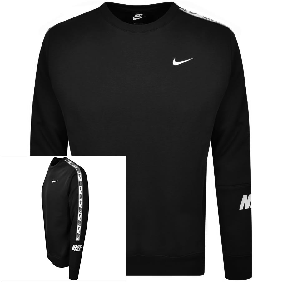 Alternative Image for ProductNike Repeat Fleece Sweatshirt Black1